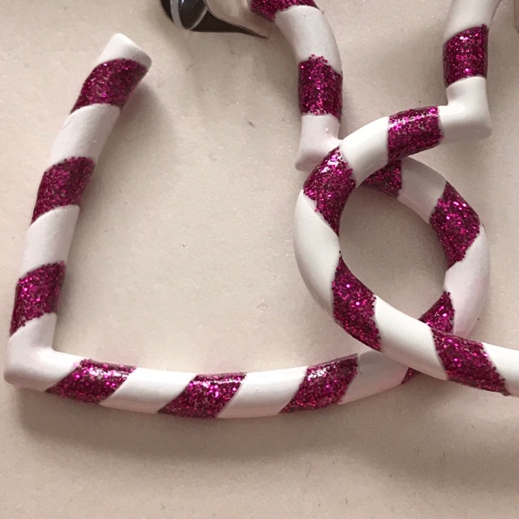 Betsey Johnson Candy Cane Earrings BNWB - Picture 3 of 5